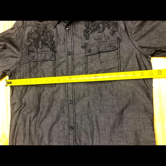 Y2K embroidered button up - Picture 9 of 9